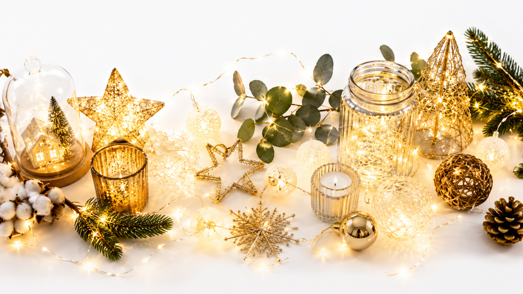 Lichterdeko